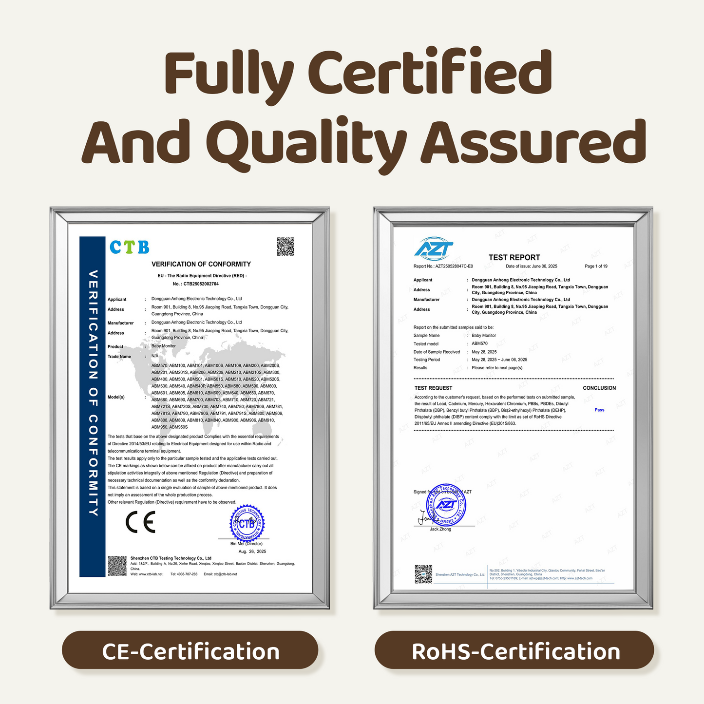 Privacy Baby Monitor 5” | No Wi-Fi | 720P HD