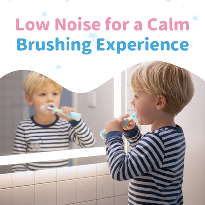 Cartoon Kids Electric Toothbrush for Ages 0–6