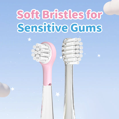 Cartoon Kids Electric Toothbrush for Ages 0–6