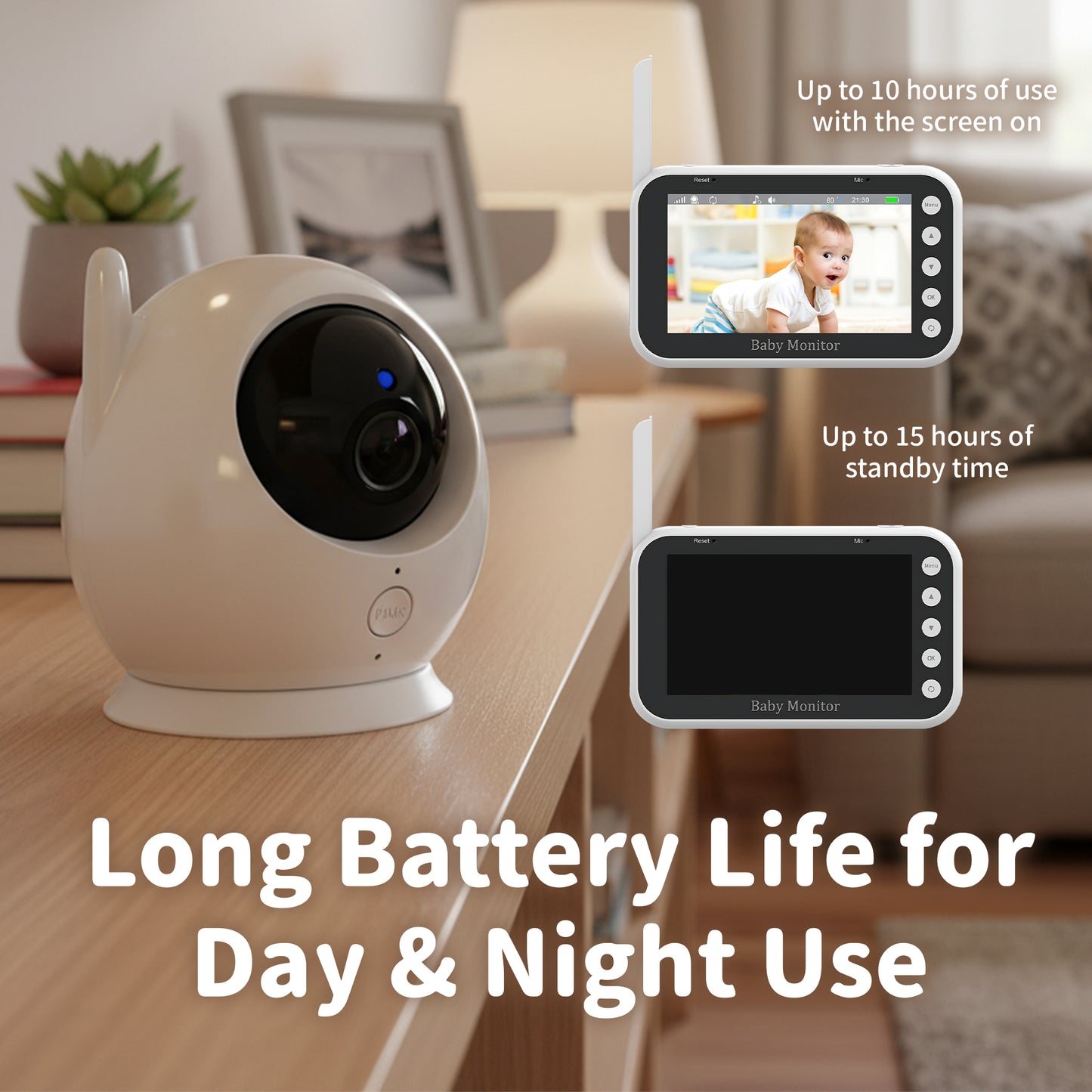 Privacy Baby Monitor 4.3 Inch | No Wi-Fi