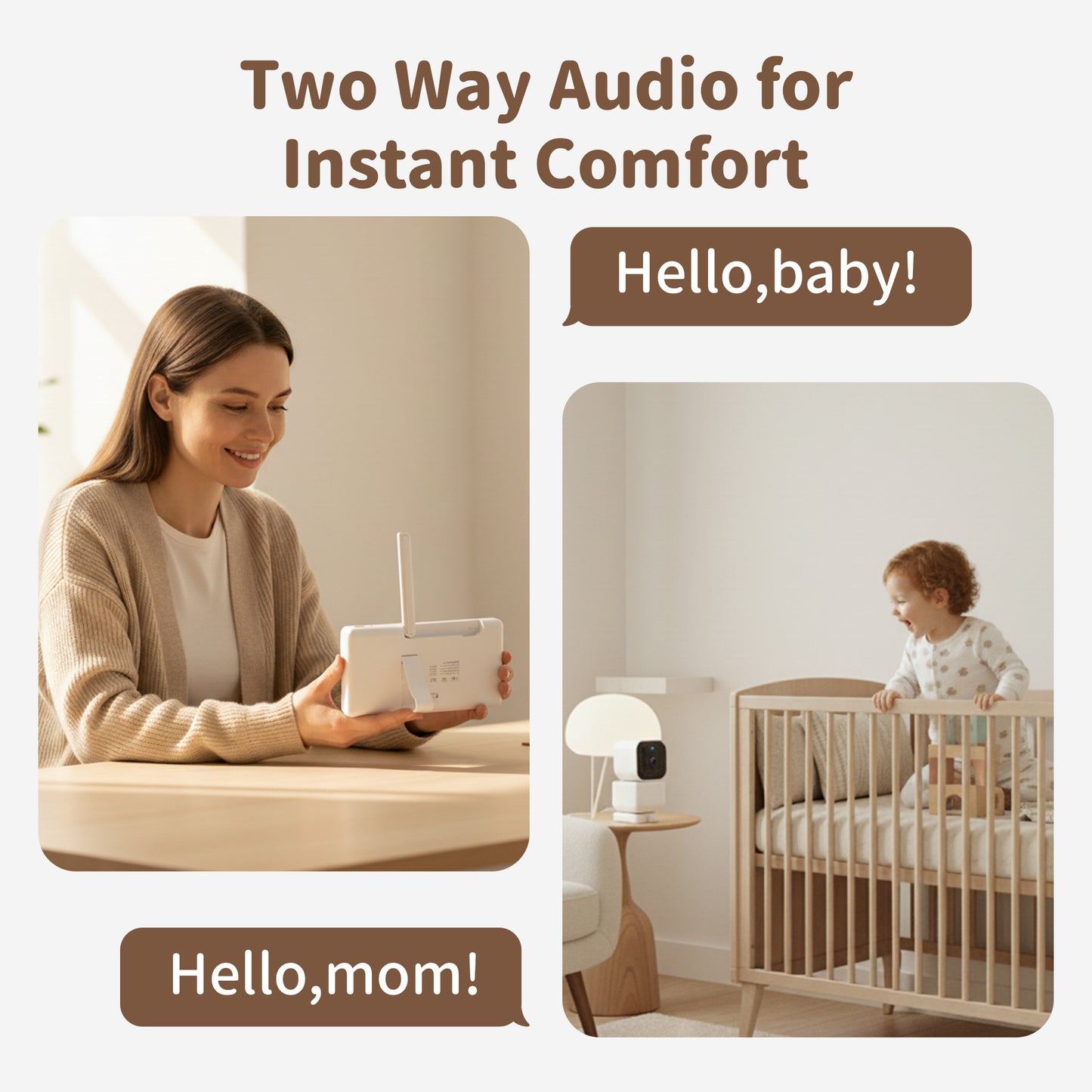 Smart Baby Monitor 5“ HD |App Access