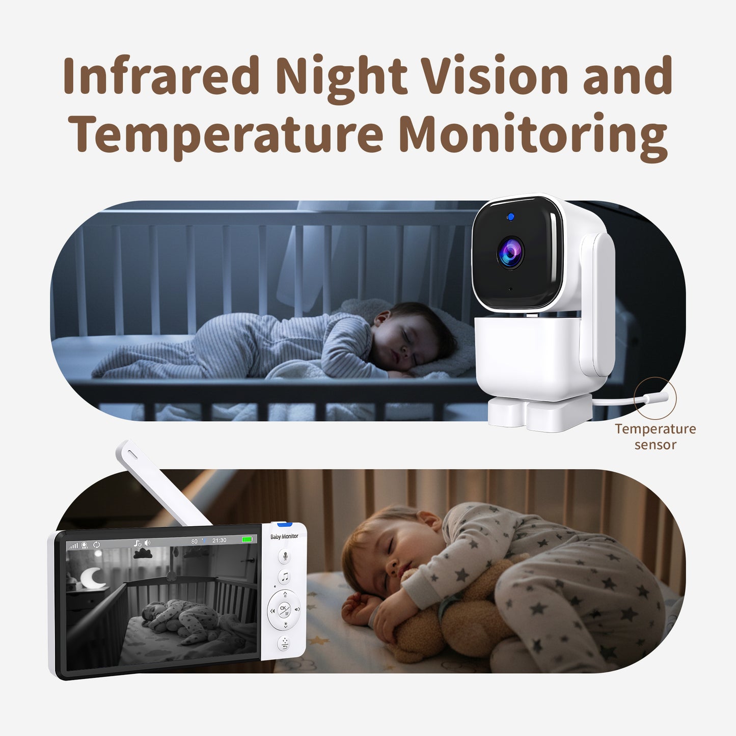 Smart Baby Monitor 5“ HD |App Access