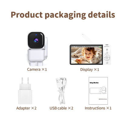 Smart Baby Monitor 5“ HD |App Access