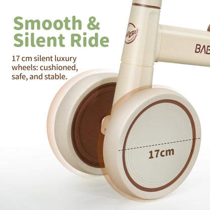 4-Wheel Baby Balance Bike | First Toddler Ride-On for Ages 1–3