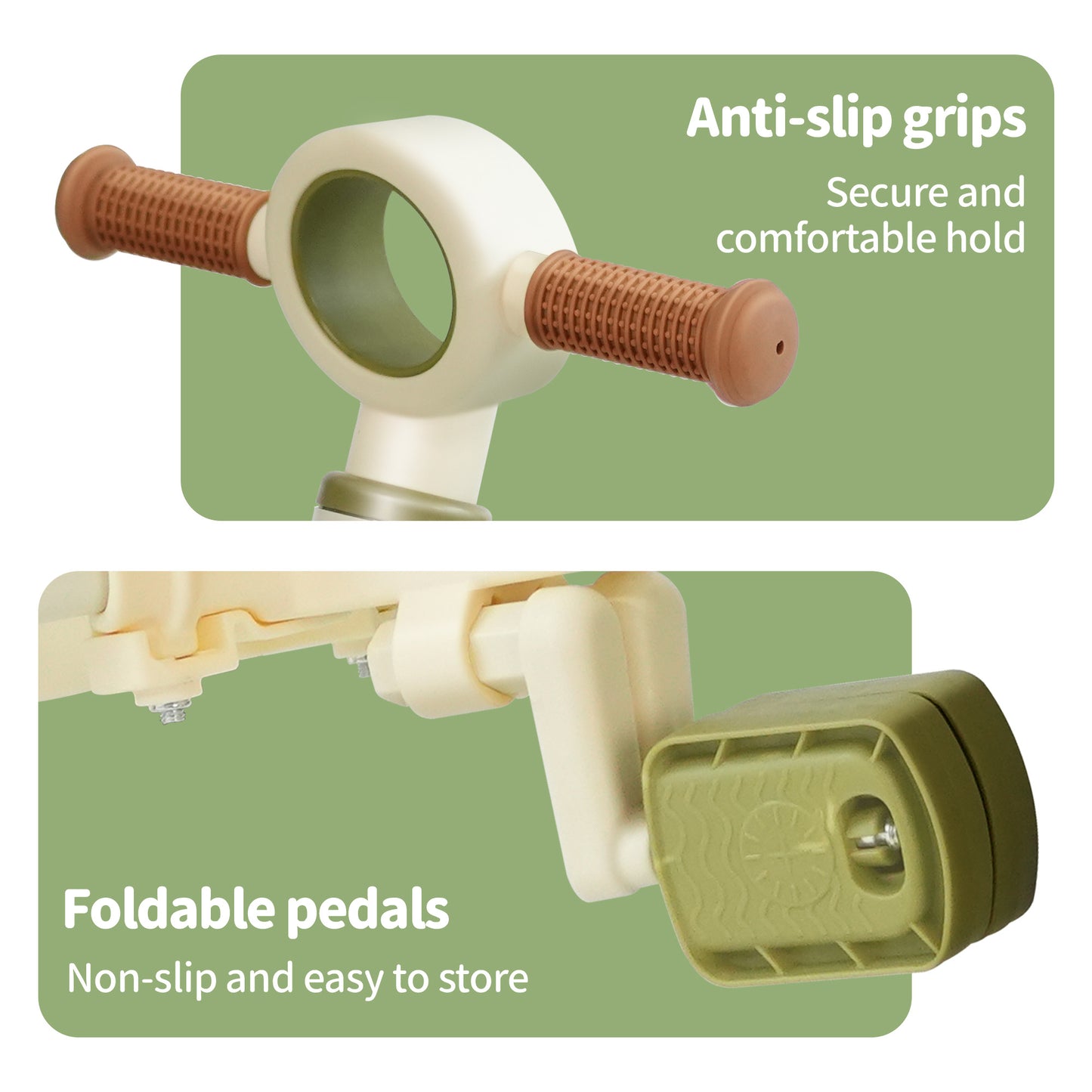 3-in-1 Convertible Tricycle | Toddler Balance Bike, Push Bike & Ride-On