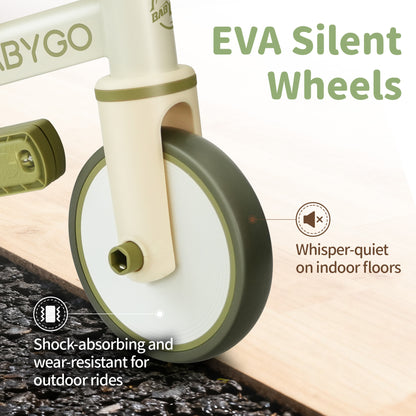 3-in-1 Convertible Tricycle | Toddler Balance Bike, Push Bike & Ride-On