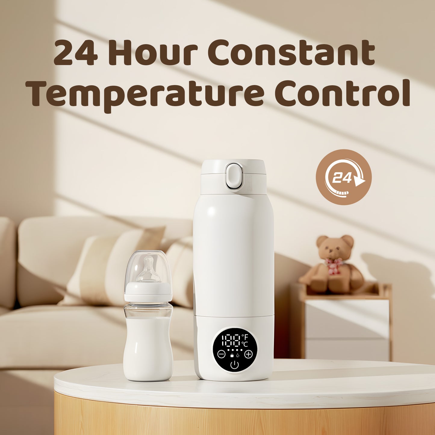 Wireless Milk Fast Heater 35–70°C