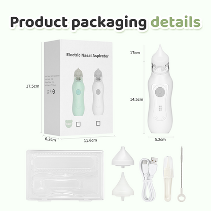 Baby Electric Nasal Aspirator with Adjustable Suction
