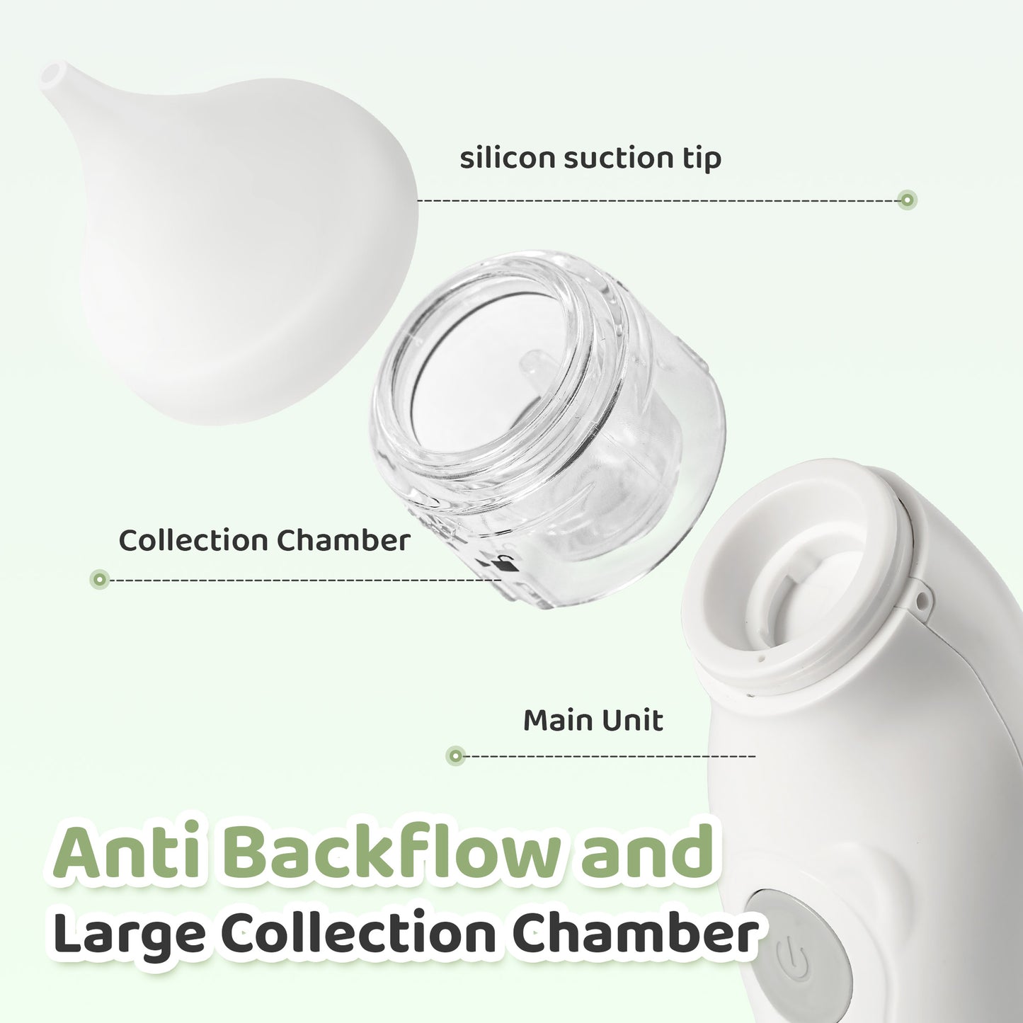 Baby Electric Nasal Aspirator with Adjustable Suction