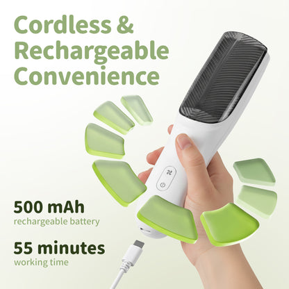 Wireless Baby Hair Clipper with Vacuum Function