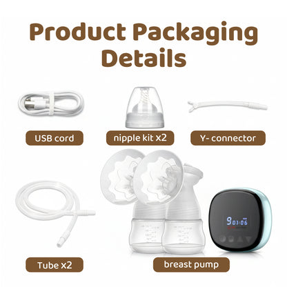 Ultra-quiet Electric Breast Pump with Smart Control