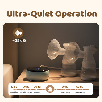 Ultra-quiet Electric Breast Pump with Smart Control