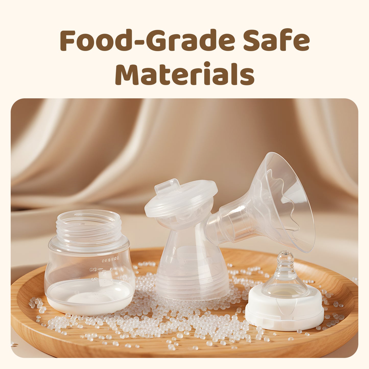 Ultra-quiet Electric Breast Pump with Smart Control