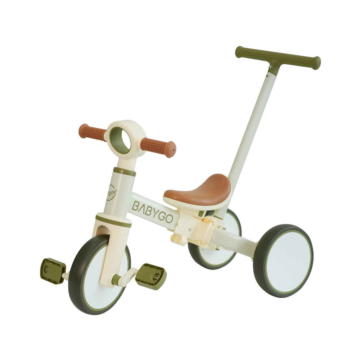 3-in-1 Convertible Tricycle | Toddler Balance Bike, Push Bike & Ride-On