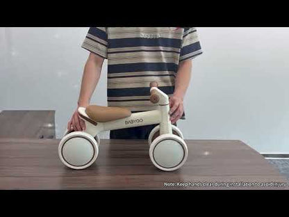4-Wheel Baby Balance Bike