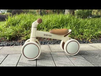 4-Wheel Baby Balance Bike | First Toddler Ride-On for Ages 1–3